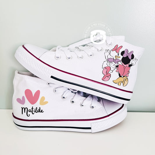 Sapatilhas Personalizadas – Estilo Clássico de Cano Alto