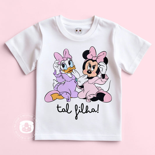 T-shirts Mãe e Filha com Nome - Tal mãe… tal filha!