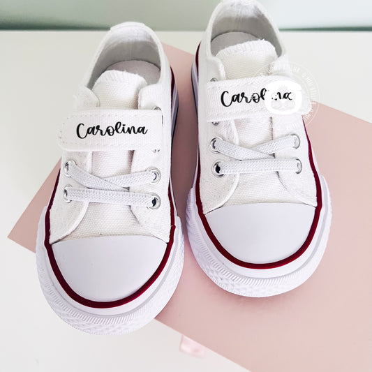 Sapatilhas Personalizadas – Estilo Clássico de Cano Baixo