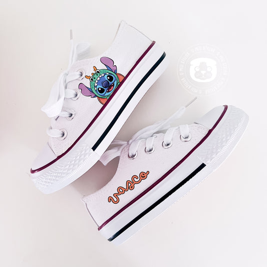 Sapatilhas Personalizadas – Estilo Clássico de Cano Baixo