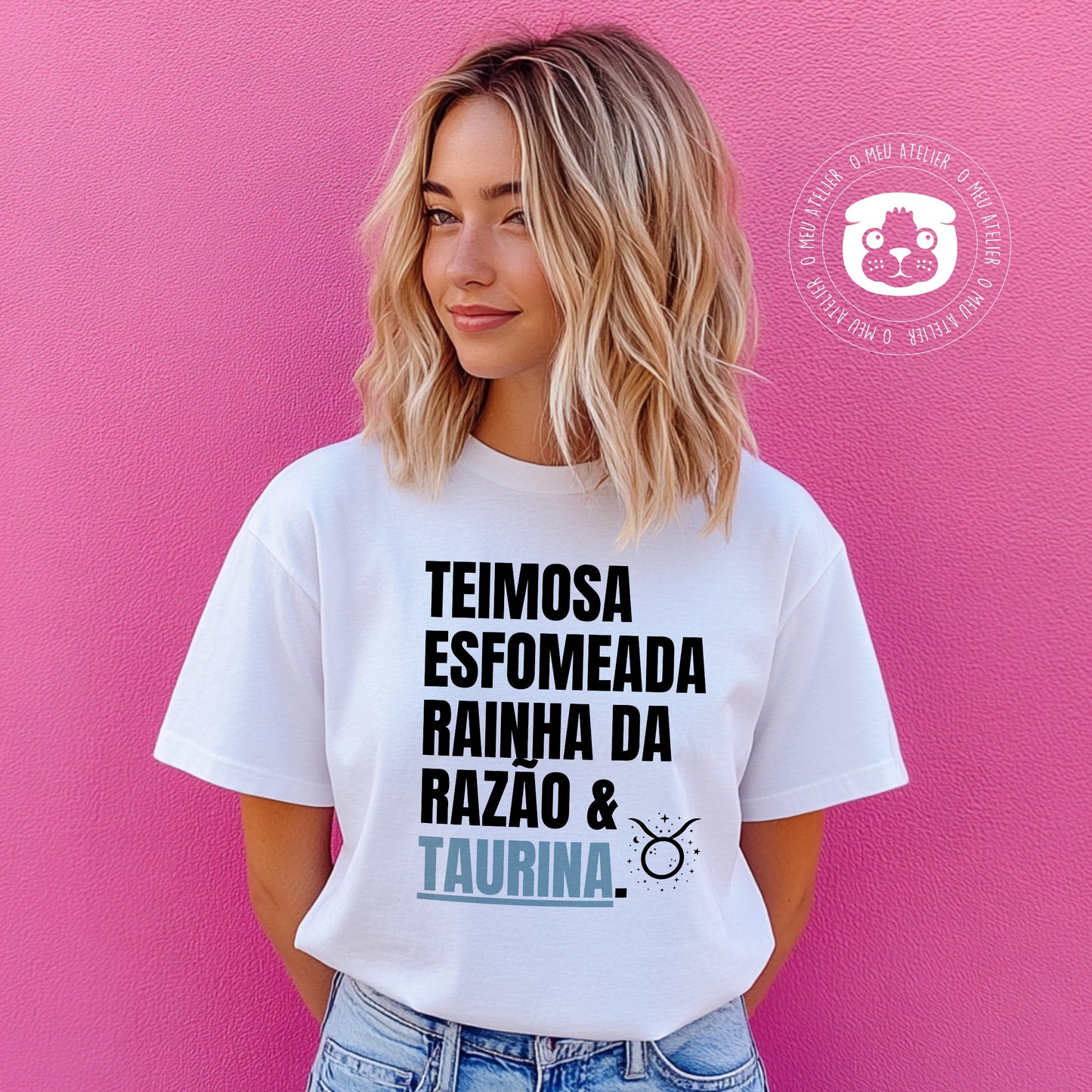 T-shirt signos – Touro