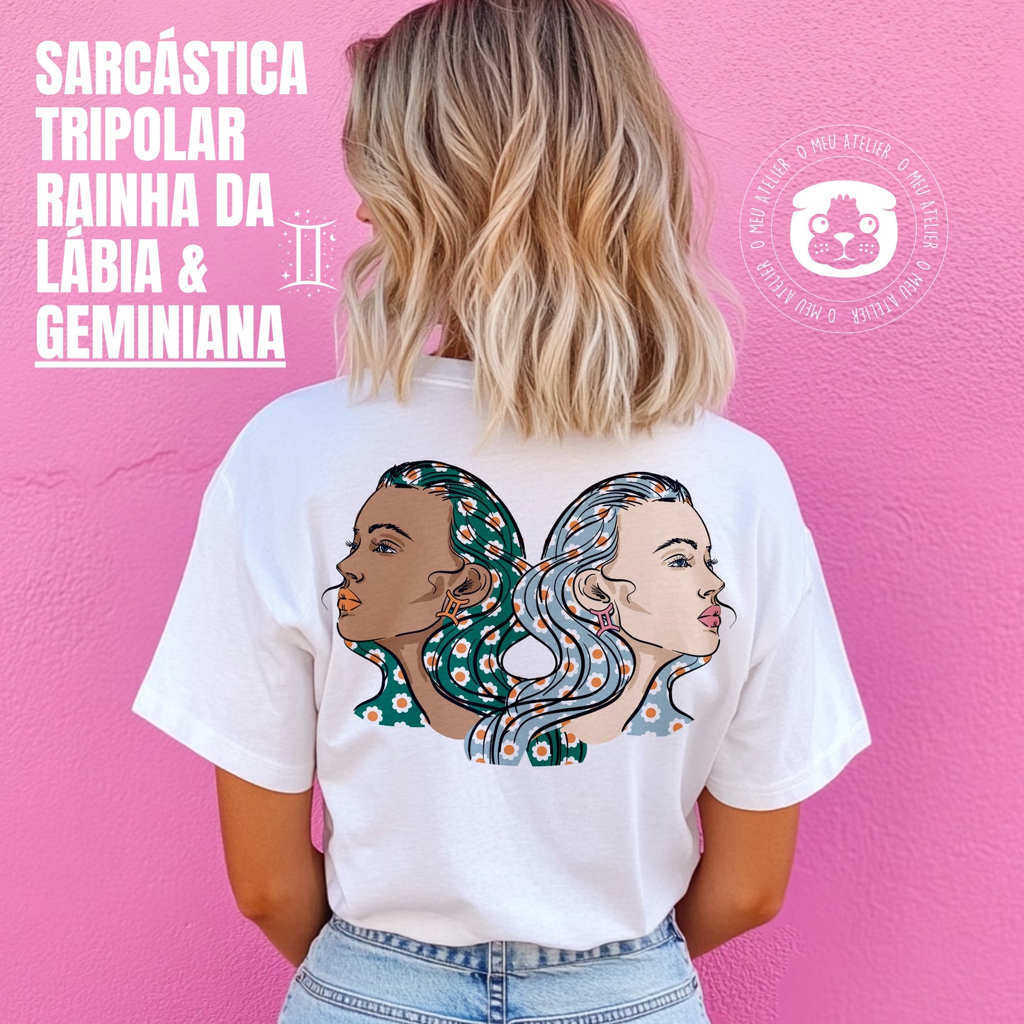 T-shirt signos – Gémeos