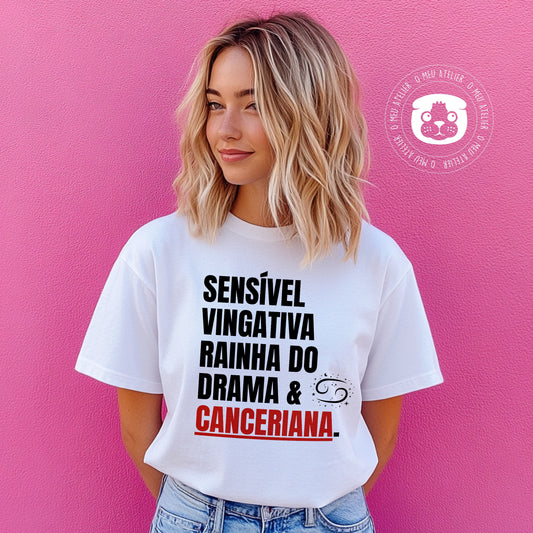 T-shirt signos – Caranguejo