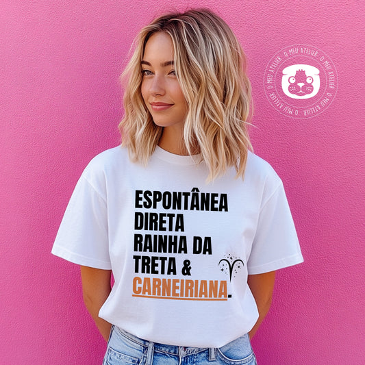 T-shirt signos – Carneiro
