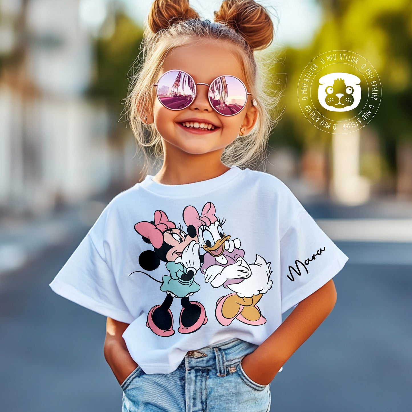 T-shirt de criança personalizada