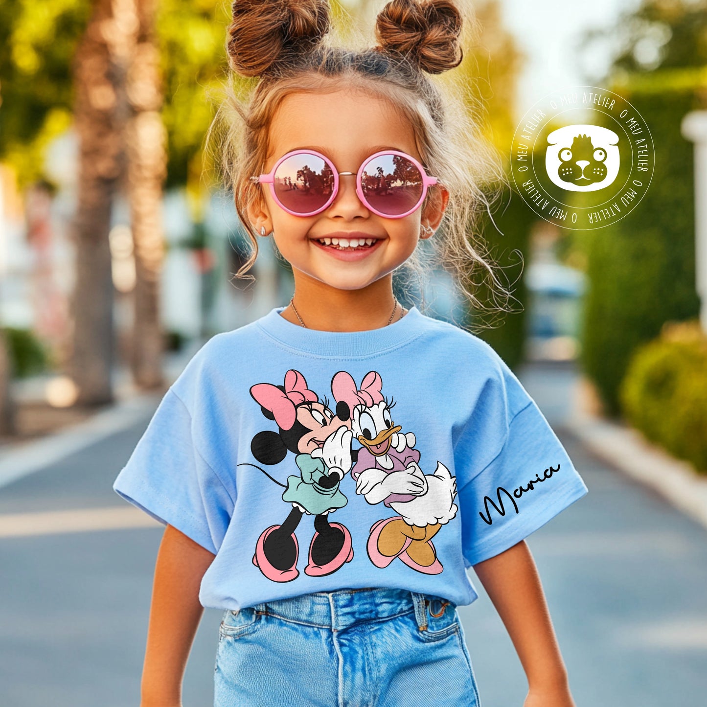 T-shirt de criança personalizada
