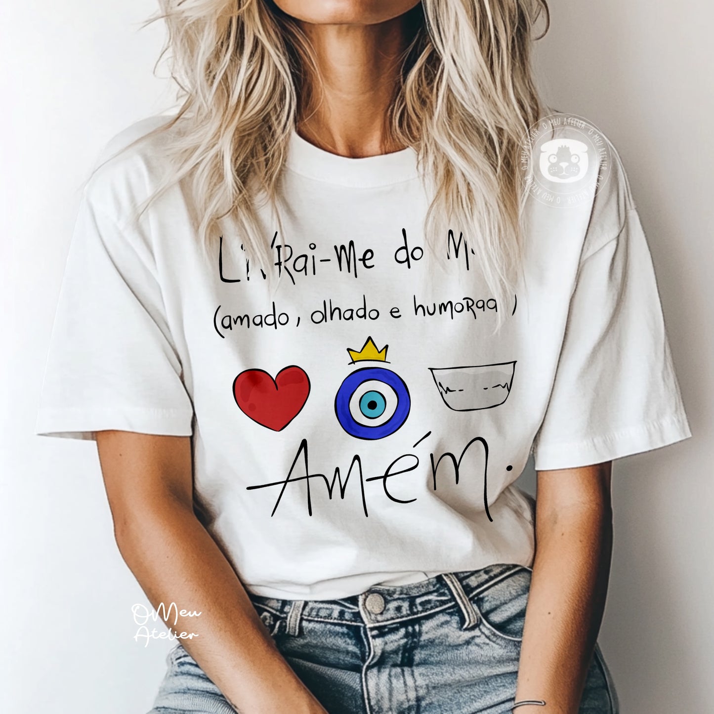 T-shirt “Livrai-me do Mal”