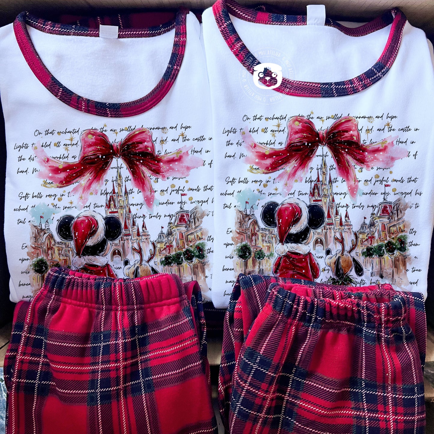 Pijama de Natal Personalizado – Magical