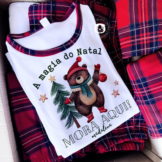 Pijama de Natal Personalizado – A Magia do Natal