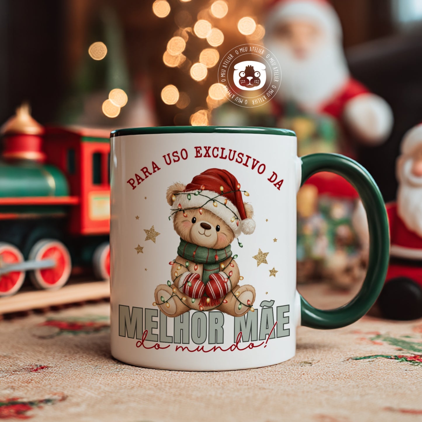 Caneca de cerâmica personalizada “Uso exclusivo”