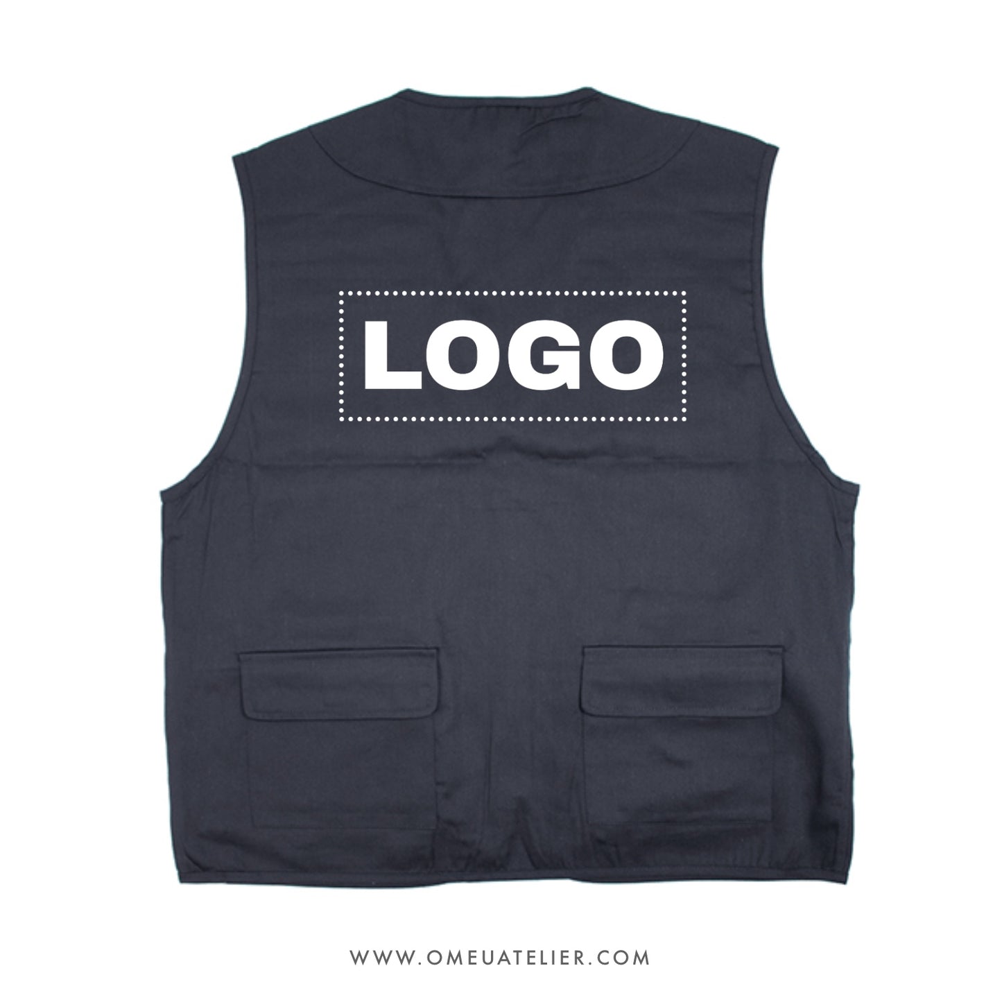 Colete Multibolsos Reporter / Safari para Empresas