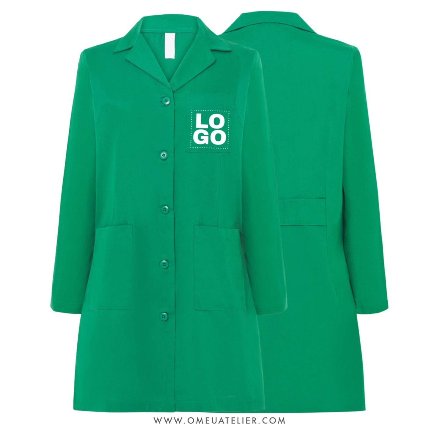 Bata Médica Senhora Personalizada