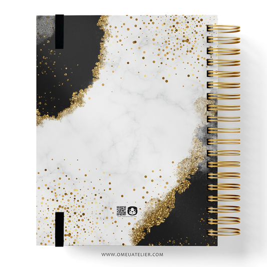 Agenda Personalizada āMarble Gold"