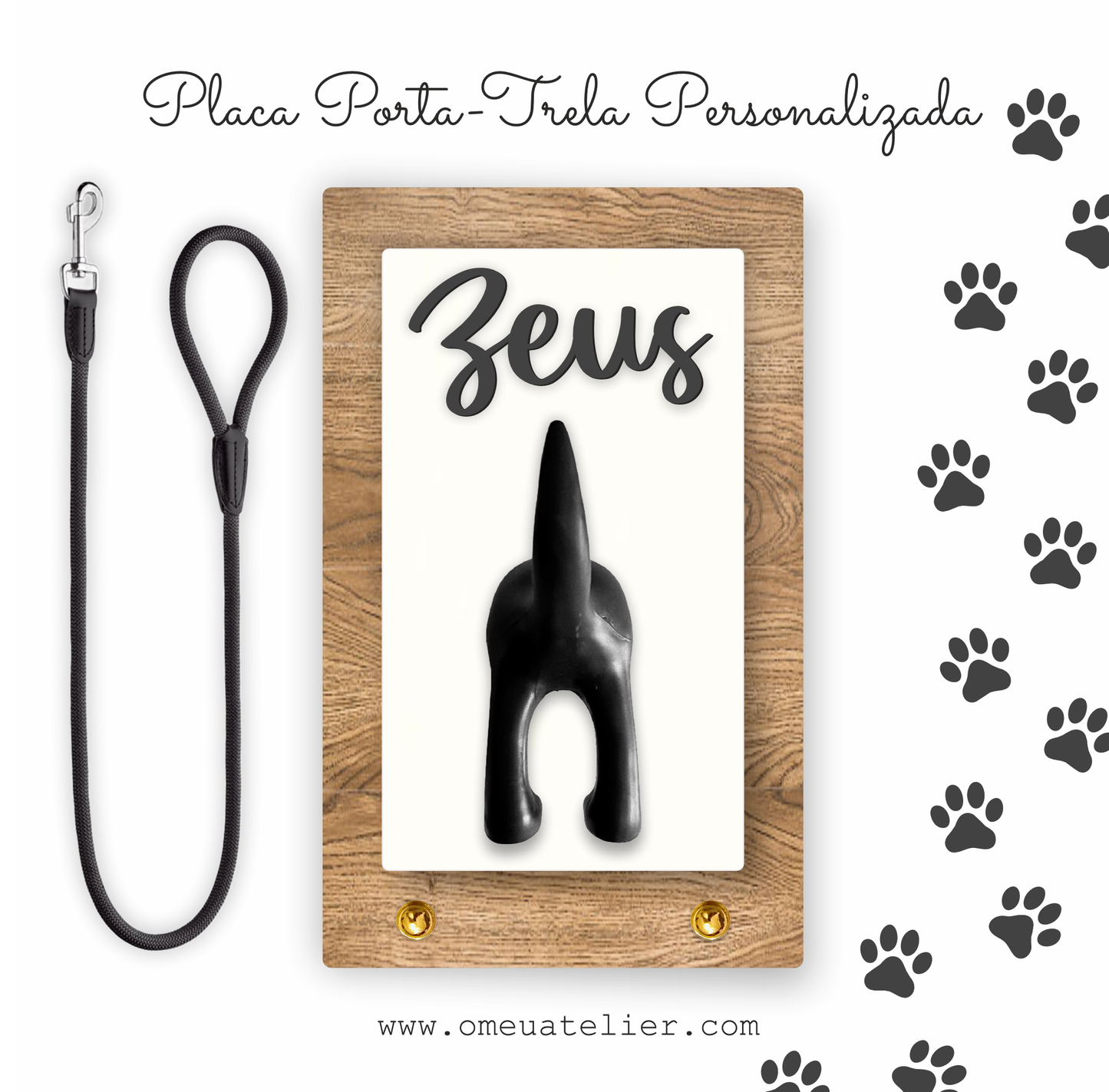 Suporte de Parede para Trelas Personalizado