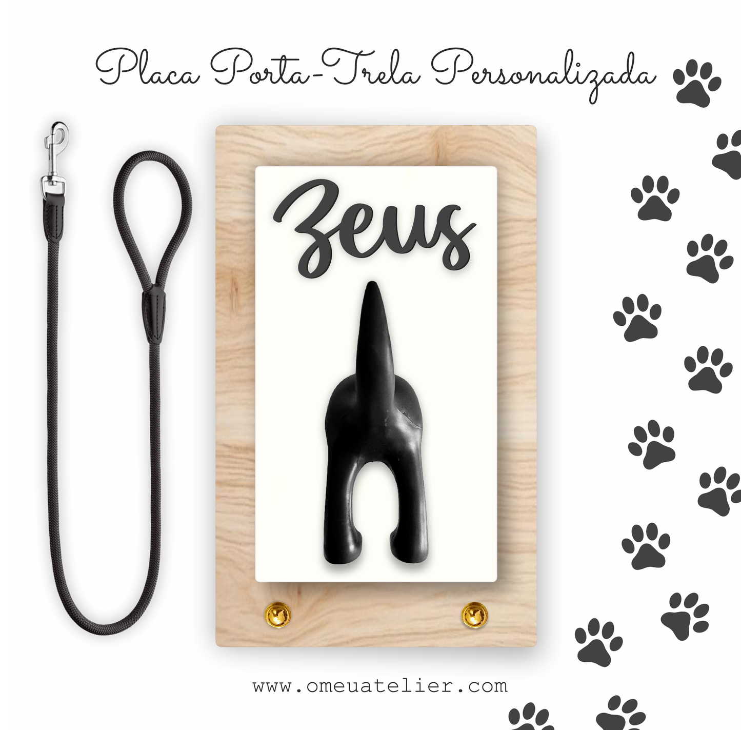 Suporte de Parede para Trelas Personalizado