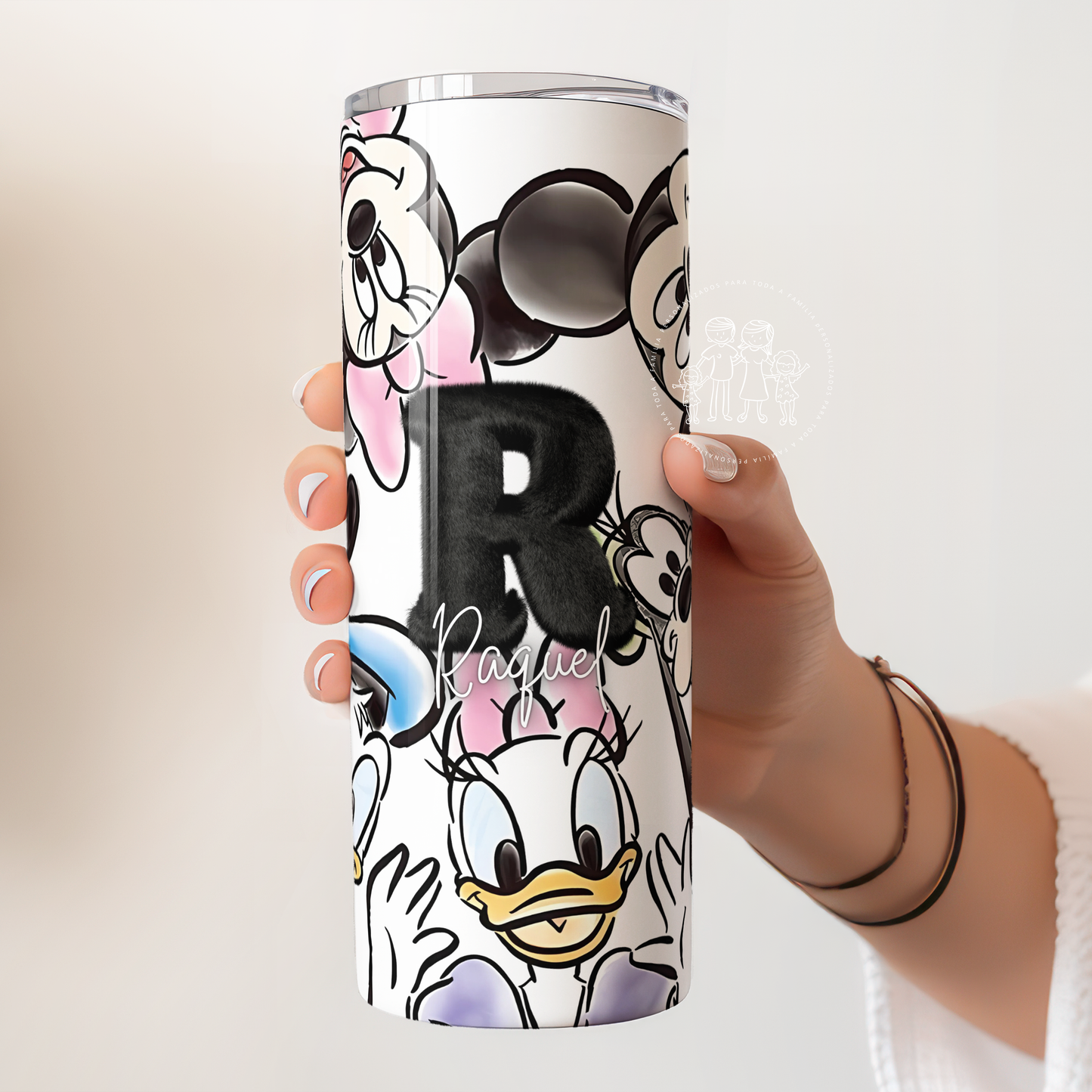 Copo Tumbler Térmico Personalizado "Amigos Mágicos"
