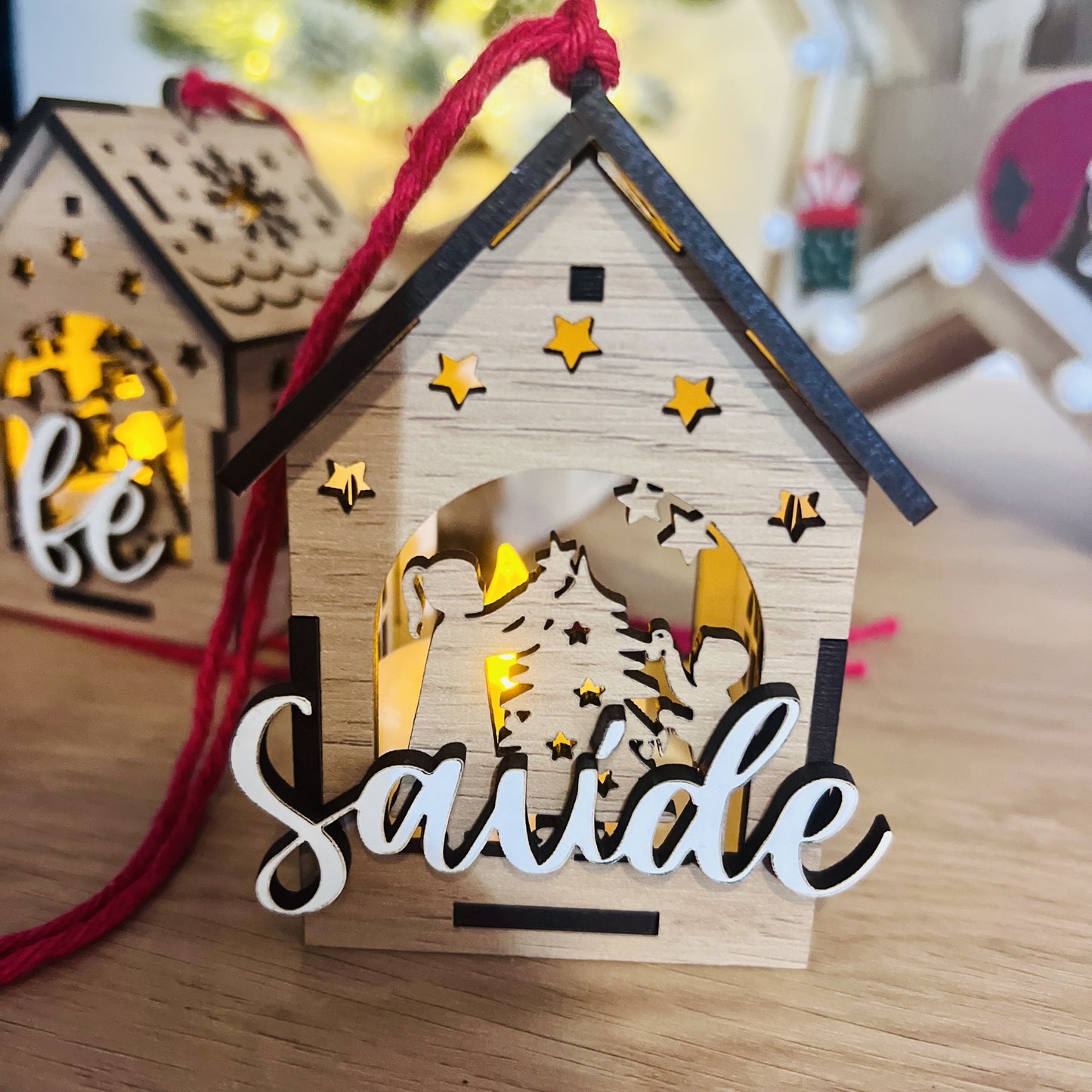 Enfeite Casinha de Natal