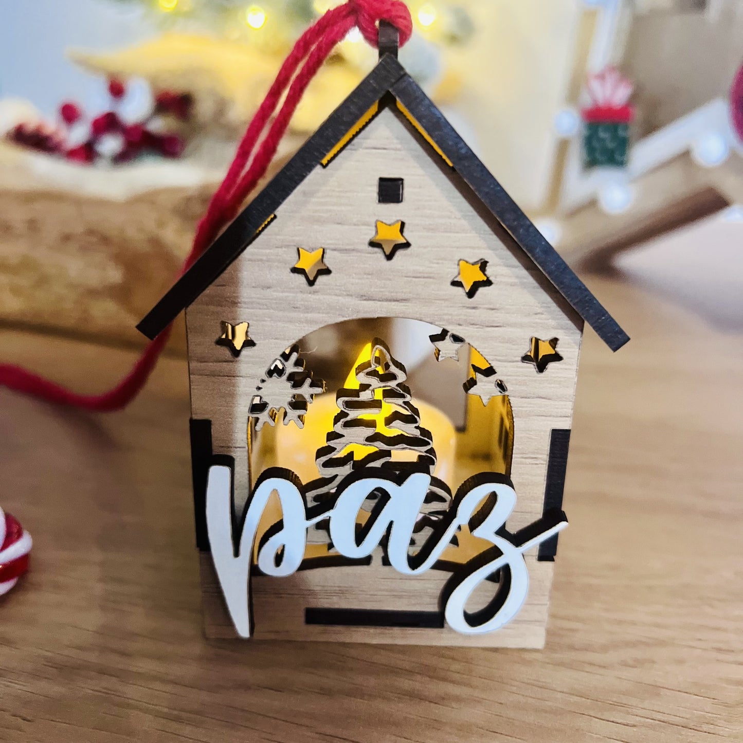 Enfeite Casinha de Natal