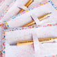 Caneta Personalizada para Professores com Embalagem Floral