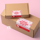 Etiquetas Adesivas Personalizadas - Selagem de Caixas e Sacos de Envios "Sweet"