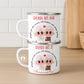 Caneca de esmalte “Queridos Avós"
