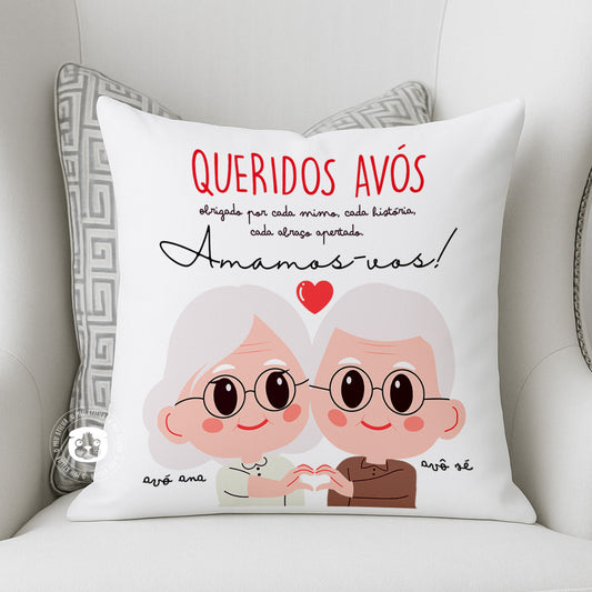 Almofada Personalizada "Queridos Avós"