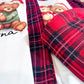 Pijamas de Natal Personalizados – Família Urso