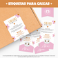 Etiquetas Adesivas Personalizadas - Selagem de Caixas e Sacos de Envios