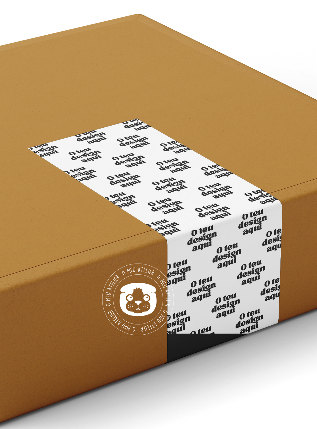 Etiquetas Adesivas Personalizadas - Selagem de Caixas e Sacos de Envios - O teu design