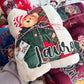 Manta Personalizada de Natal com Nome – Ursinho Fofo
