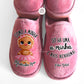 Chinelos personalizados “Bolachinha Menina”