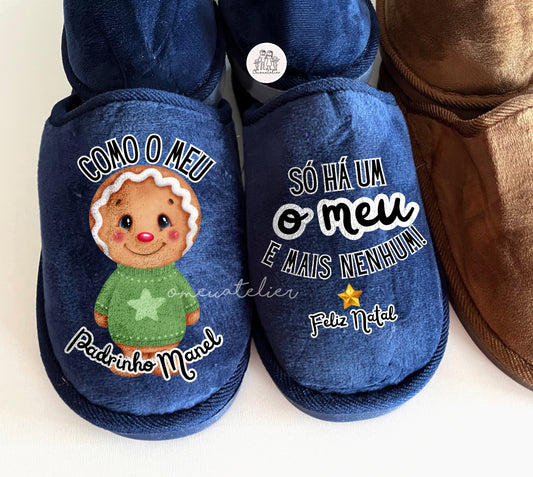 Chinelos personalizados “Bolachinha Menino”