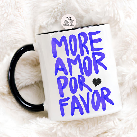 Caneca de cerâmica personalizada “More Amor”