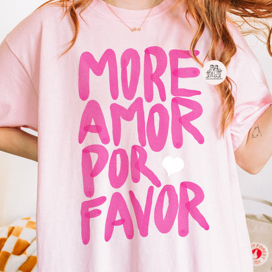 Tshirt “More amor”