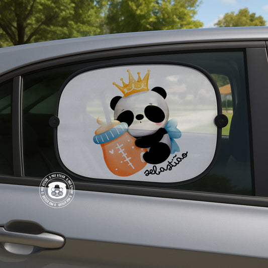 Tapa-sol Personalizado para Carro – 1 ou 2 Unidades com Ventosas
