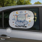 Tapa-sol Personalizado para Carro – 1 ou 2 Unidades com Ventosas