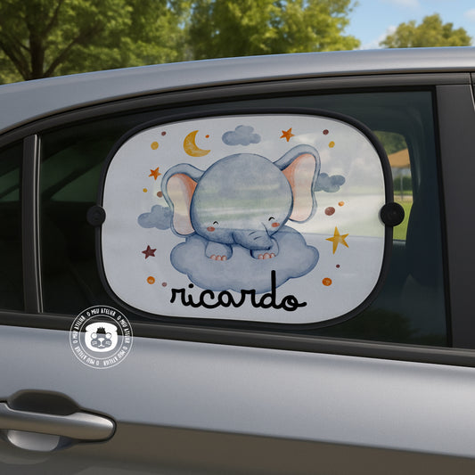 Tapa-sol Personalizado para Carro – 1 ou 2 Unidades com Ventosas