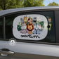 Tapa-sol Personalizado para Carro – 1 ou 2 Unidades com Ventosas