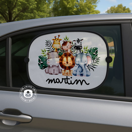 Tapa-sol Personalizado para Carro – 1 ou 2 Unidades com Ventosas