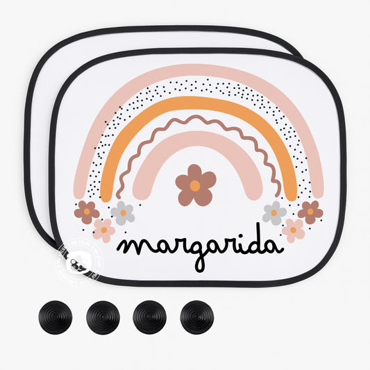 Tapa-sol Personalizado para Carro – 1 ou 2 Unidades com Ventosas