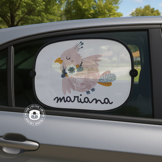 Tapa-sol Personalizado para Carro – 1 ou 2 Unidades com Ventosas