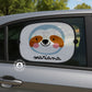 Tapa-sol Personalizado para Carro – 1 ou 2 Unidades com Ventosas