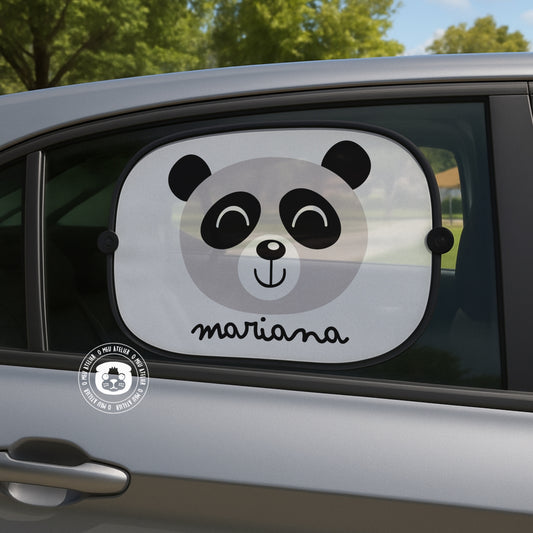 Tapa-sol Personalizado para Carro – 1 ou 2 Unidades com Ventosas