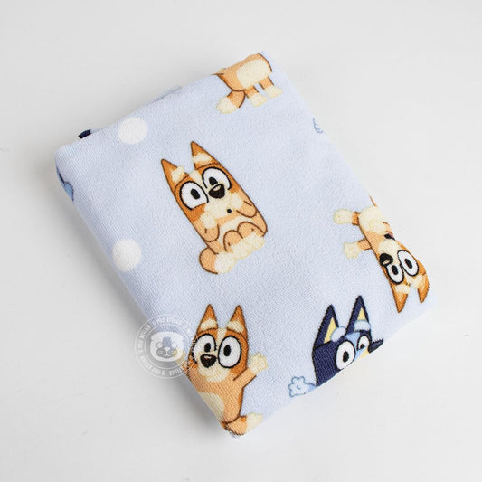 Poncho de Praia Bluey Personalizado com Nome – Tamanho Infantil