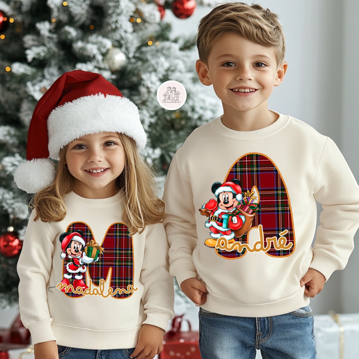 Camisola Personalizada de Natal “M&M”