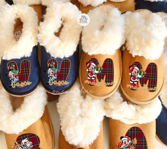 Pantufas da serra personalizadas “M&M”