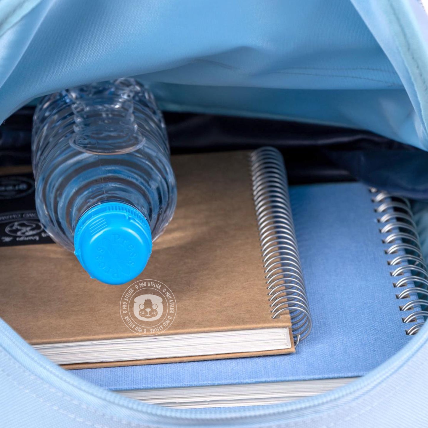 Mochila Escolar Bluey – Tamanho Médio – Personalizada com Nome