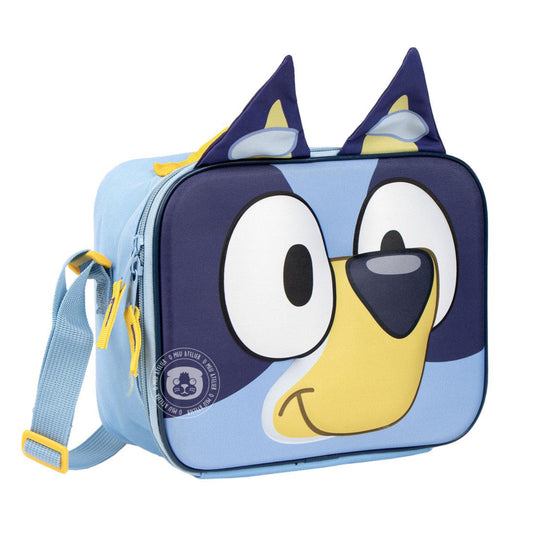 Lancheira Térmica 3D Bluey – Personalizada com Nome