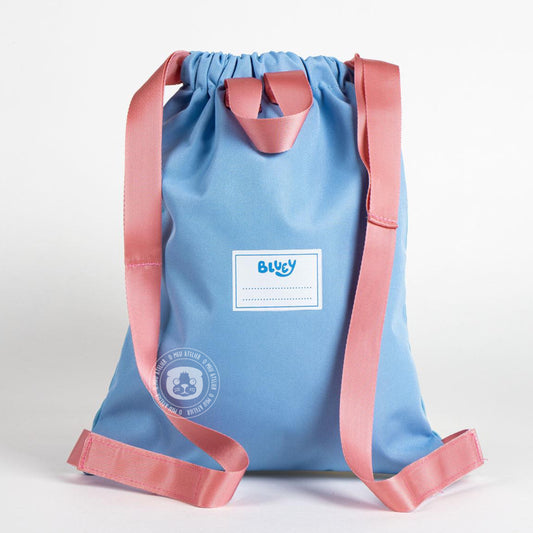 Saco Escolar Bluey – Personalizado com Nome