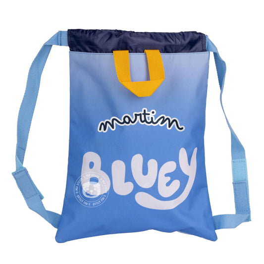 Saco Escolar Bluey – Personalizado com Nome